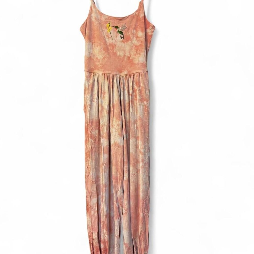 NWT Purusha People Hummingbird Present Moment Jumpsuit XS Organic